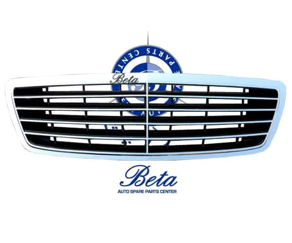 Radiator Grille -Black and Chrome for Mercedes S-Class W220 2003-2005 models, Part Number 2208800583 Radiator Grille -Black and Chrome for Mercedes S-Class W220 2003-2005 models, Part Number 2208800583